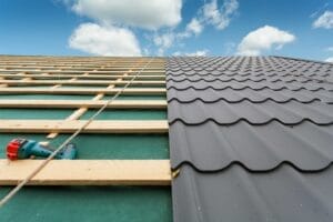 metal roof installation in Danbury